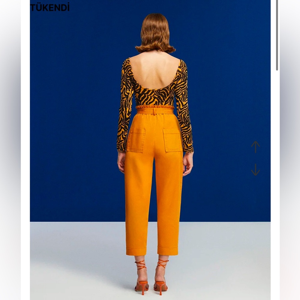 Nocturne tiger print long sleeve  bodysuit - Picture 4 of 10
